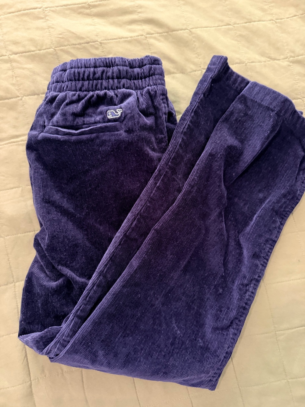 Vineyard Vines Kids navy Corduroy Pants